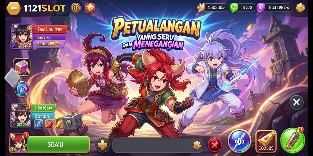 Tampilan menarik dan gameplay seru dari 1121SLOT.