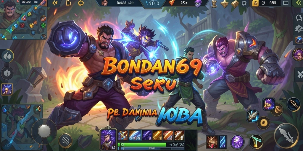 Tampilan menarik dari gameplay MOBA BONDAN69 dengan aksi seru.