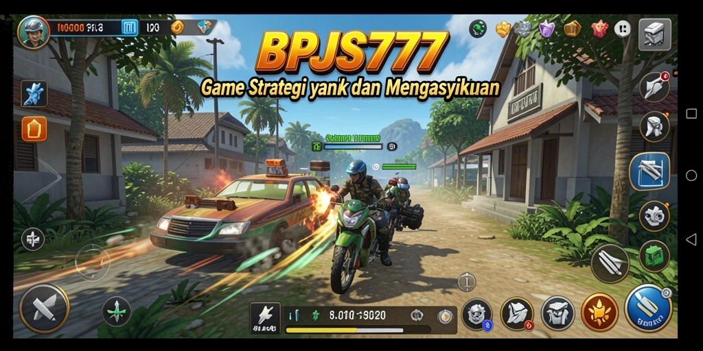 Screenshot gameplay BPJS777 yang menampilkan strategi dan pertempuran aktif.