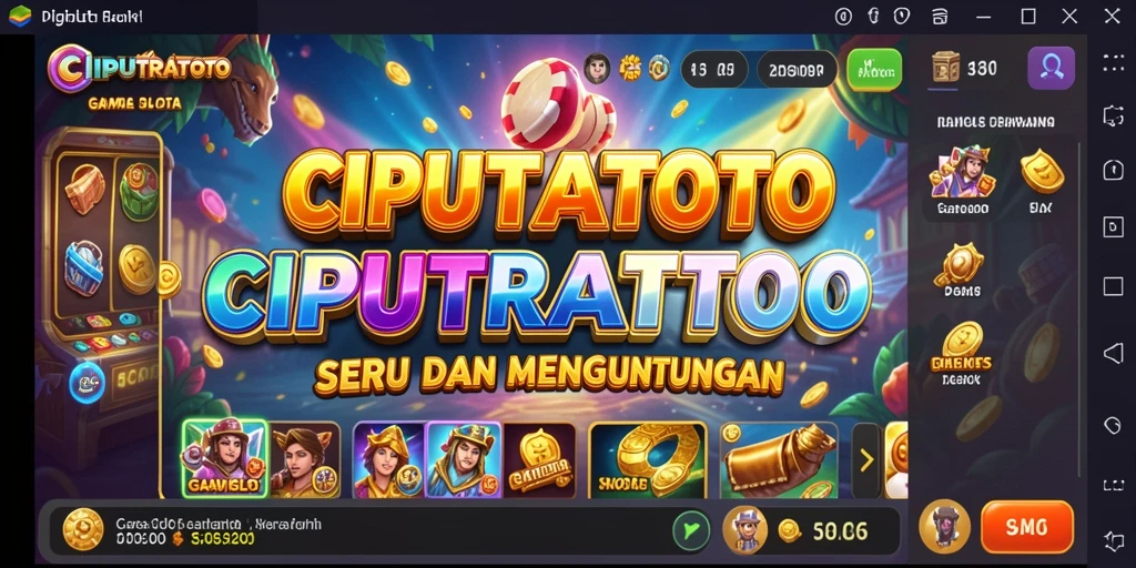 Tampilan gameplay seru di CIPUTRATOTO dengan fitur slot yang menarik.