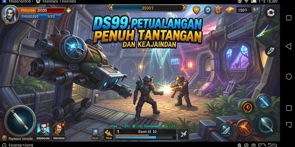 Gameplay seru dalam DS99 yang menantang dan penuh petualangan.