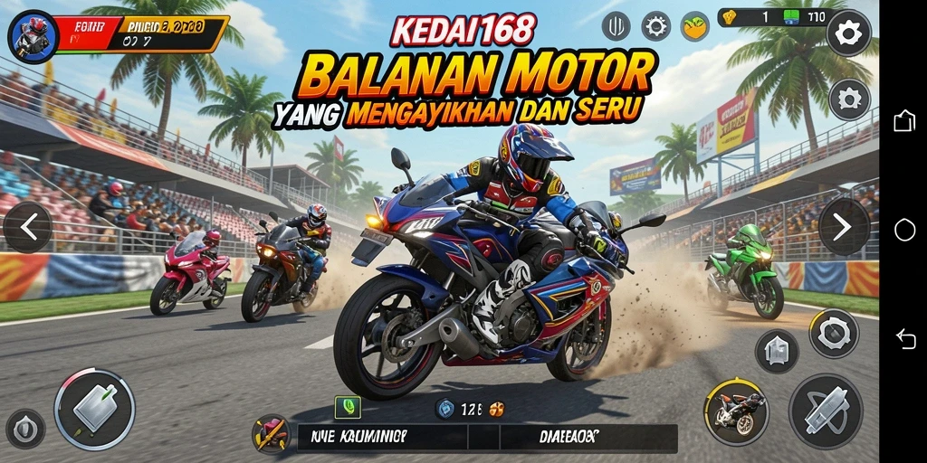 Gameplay KEDAI168 yang seru dan memacu adrenalin.