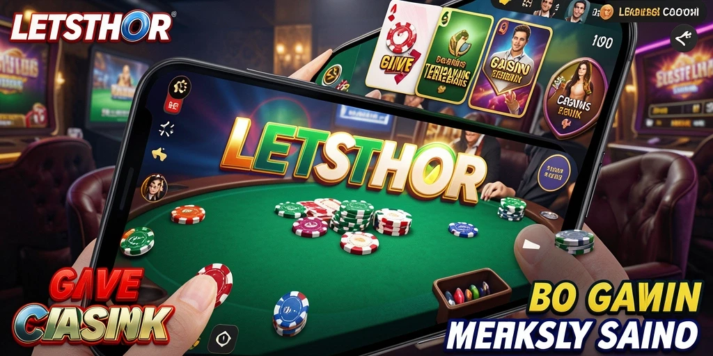 Tampilan gameplay Live Casino yang menarik di LETSTHOR.