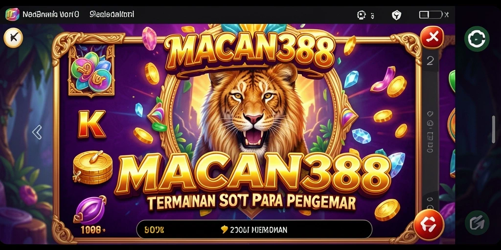 Tampilan gameplay yang mendebarkan dari MACAN388.
