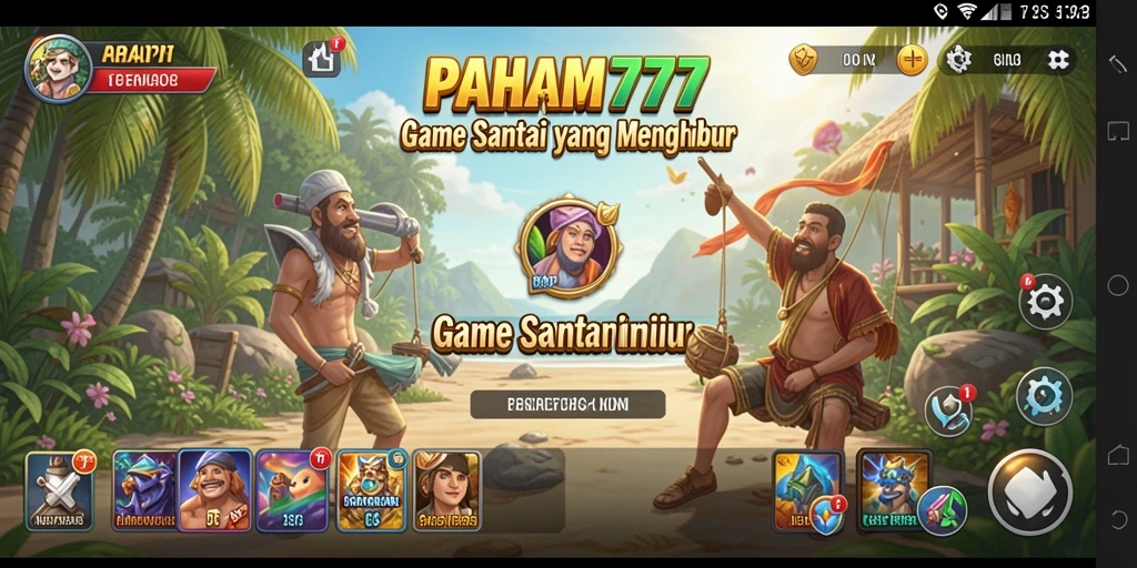 Tampilan menarik dalam gameplay PAHAM777 yang penuh warna.