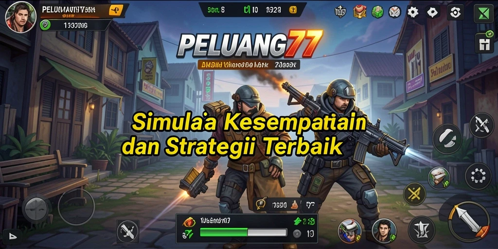 Tampilan gameplay PELUANG77 dengan skenario yang mendebarkan.