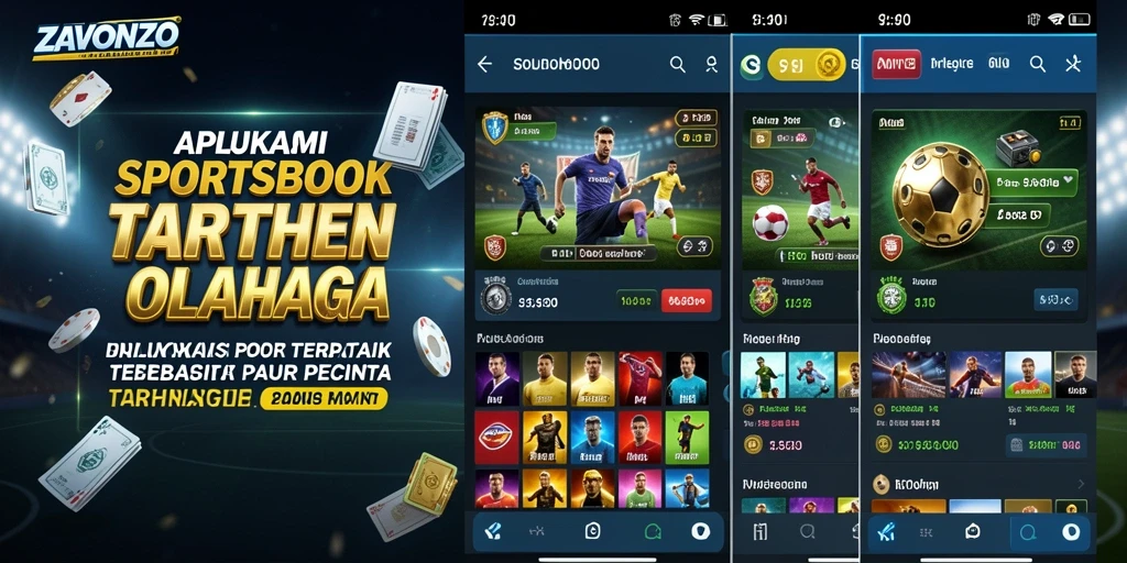 Tampilan gameplay ZAVONZO yang menarik dan interaktif untuk taruhan olahraga.